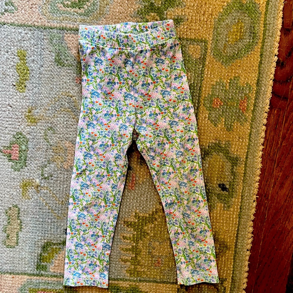 The Proper Peony 2T Floral Toddler Girls Leggings